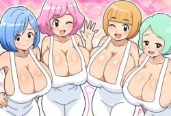 rhythm_heaven, rhythm_heaven_groove, rhythm_tengoku, hitokiwa_kenchin, 4girls