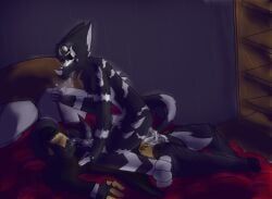 mafioso_(forsaken), forsaken_(roblox), mythology, anthro, bed