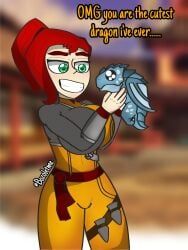 riyu_(ninjago), skylor_(ninjago), lego, ninjago, ninjago:_dragons_rising