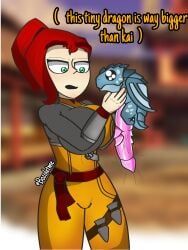 riyu_(ninjago), skylor_(ninjago), lego, ninjago, ninjago:_dragons_rising
