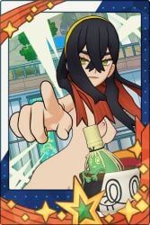 carmine_(pokemon), sinistcha, pokemon, pokemon_masters, pokemon_masters_ex