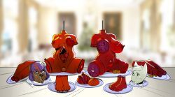 cthulhu666, amputee, anthro, anthro_death, areola