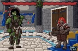 abzug_goreblade, brendilis_fireanvil, dark_iron_dwarf, orc_(warcraft), original_character