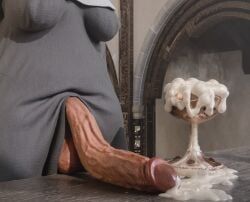 original_character, tiltproofno, 1futa, ass, balls