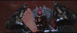 vamp_fatale, warrior_of_light_(ff14), final_fantasy_xiv, big_breasts, big_feet