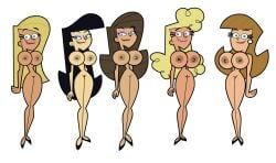 carly_(fairly_oddparents), nickelodeon, nicktoons, the_fairly_oddparents, 5girls