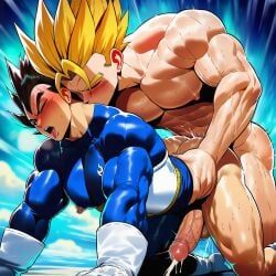 trunks_briefs, vegeta, dragon_ball, dragon_ball_super, dragon_ball_z