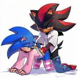 shadow_the_hedgehog, sonadow, sonic_the_hedgehog, sonic_(series), anal_sex