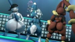 eeveelution, liam_(ironhawk), lopunny, male_lopunny, male_meowstic