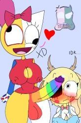 emoji_(race), epic_face, cassidydemonic, anthro, antlers