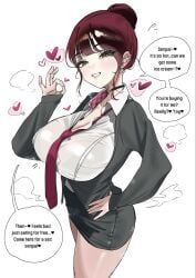 pazzimo, sirensins, 1girls, big_breasts, eating_ice_cream