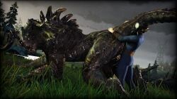 deathclaw, bethesda_game_studios, fallout, microsoft, ihavetwotwo