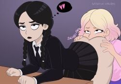 enid_sinclair, wednesday_addams, the_addams_family, wednesday_(netflix), citrus_byte