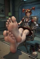 gaige_(borderlands), borderlands, borderlands_2, 1girls, breasts