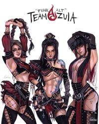 azula, mai_(avatar), ty_lee, avatar_the_last_airbender, nikkotari
