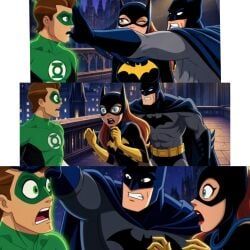 barbara_gordon, batgirl, batgirl_(barbara_gordon), batman, batman_(bruce_wayne)