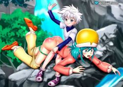 killua_zoldyck, ponzu, hunter_x_hunter, bbmbbf, palcomix