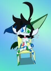 toddjackjuster, accessory, anthro, bedroom_eyes, big_penis