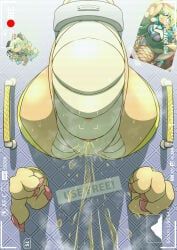 mythology, mttbsmn, anthro, anus, blonde_hair