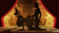 anubis, lollipopcon, 1boy, 1boy1girl, 1girls