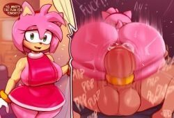 amy_rose, sonic_(series), sonic_the_hedgehog_(series), madheaven, 1boy