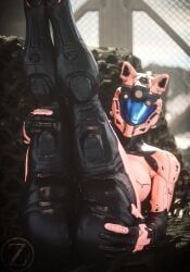spartan_(halo), halo_(series), zsphere3d, 1girls, armor