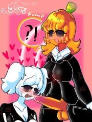 pump_(srpelo), skid_(srpelo), gigidonut, 2girls