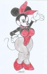minnie_mouse, disney, marlon64, 1girls, big_breasts