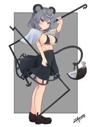 nazrin, touhou, shinonome_zakuro, 1girl, 1girls