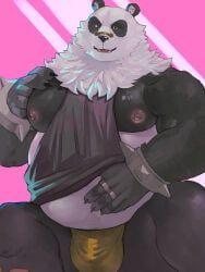 pan_yinhu, zenless_zone_zero, fuga9, 1boy, animal_ears