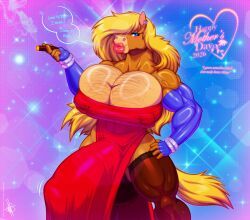 walter_sache, 1boy, anthro, bara_tiddies, bara_tits