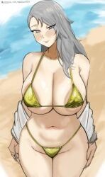 sae_niijima, persona, persona_5, nero_watch, areola_slip