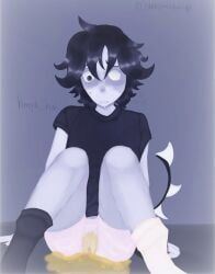 two_time, two_time_(forsaken), 1nonbinary, cuts_on_thighs, nonbinary