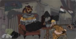 talpimado, talpimado1988, wanderer1988, anthro_feet, boar