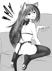 mari_(omori), omori, cabronpr, 1girl, :3