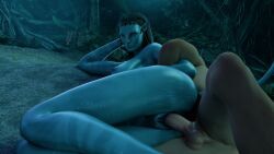 na'vi, neytiri, avatar:_the_way_of_water, athletic_female, breasts