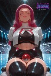 gym_leader, jessie_(pokemon), team_rocket, nintendo, patreon