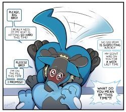 generation_4_pokemon, lucario, pokemon_(species), riolu, let_me_do_it_for_you