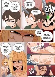 ellie_(impunderneath), maria_(impunderneath), original_character, ellie_skinsuit, original