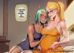 fuu_(naruto), uzumaki_naruko, naruto_(series), amadeus_v, 2girls