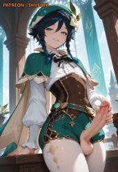 venti_(genshin_impact), genshin_impact, patreon, shyfuta, balls