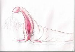ebrithilbowser, big_clitoris, bodily_fluids, clitoris, feral