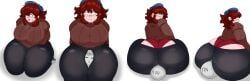 anon, girlfriend_(friday_night_funkin), massacre_girlfriend_(friday_night_funkin), millie_(mistful_crimson_morning), y/n