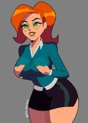gwen_tennyson, gwen_tennyson_(omniverse), gwen_tennyson_(the_more_things_change), ben_10, ben_10_omniverse