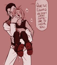 edward_elric, solf_j_kimblee, fullmetal_alchemist, 2boys, age_difference