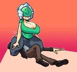 dashbored, nevrowd_(artist), breasts, dworven, facesitting