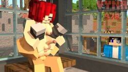 kane_(kanefox), minecraft, kaneefox, 1futa, 2boys