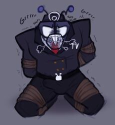 tenna_(deltarune), defernull, deltarune, undertale_(series), bondage