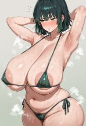 fubuki_(one-punch_man), one-punch_man, 1girls, alternate_body_type, alternate_breast_size