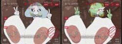 gardevoir, hatterene, pokemon, big_areolae, blacked